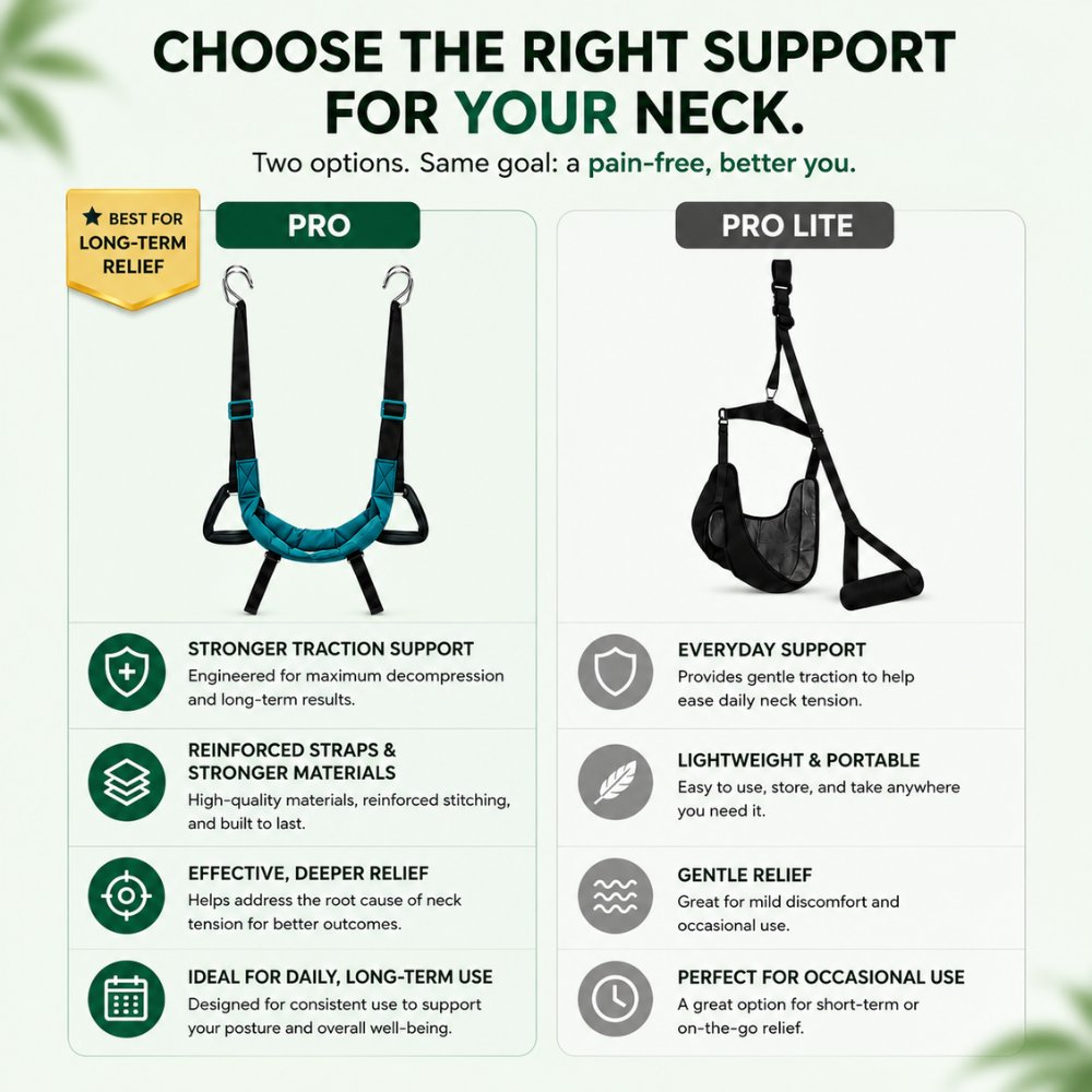 Vitanity Care™ Neck Stretcher – Adjustable Neck Support & Stretching Device