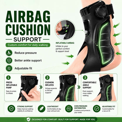 Vitanity Care™ Foot Support Brace – Adjustable Everyday Foot & Ankle Support