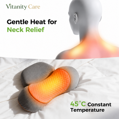 Vitanity Care NeckRelief Pillow – Neck & Shoulder Pain Support Pillow