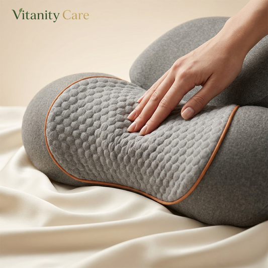 Vitanity Care NeckRelief Pillow – Neck & Shoulder Pain Support Pillow