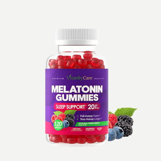 Melatonin Gummies 20mg - Maximum Strength Sleep Support