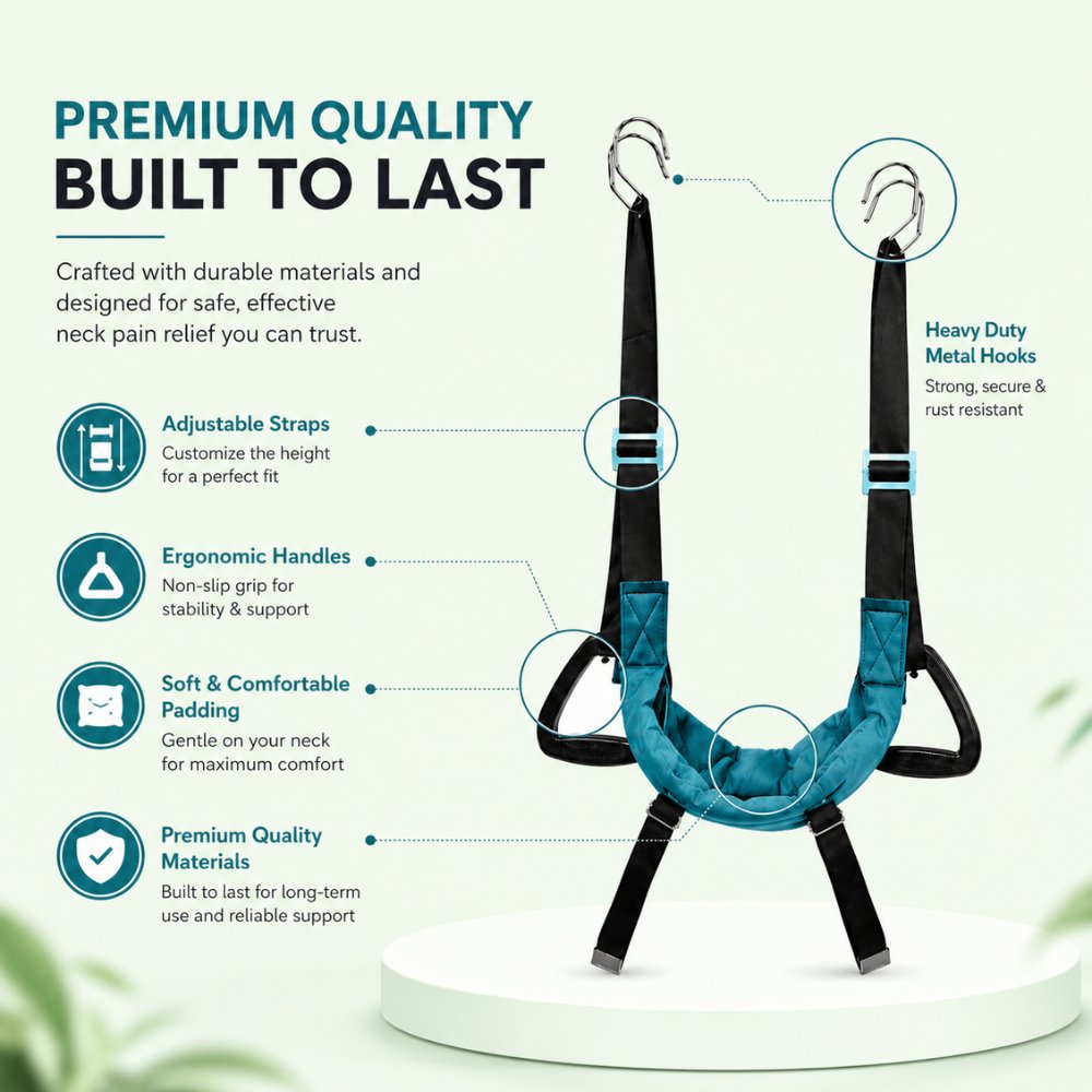 Vitanity Care™ Neck Stretcher – Adjustable Neck Support & Stretching Device
